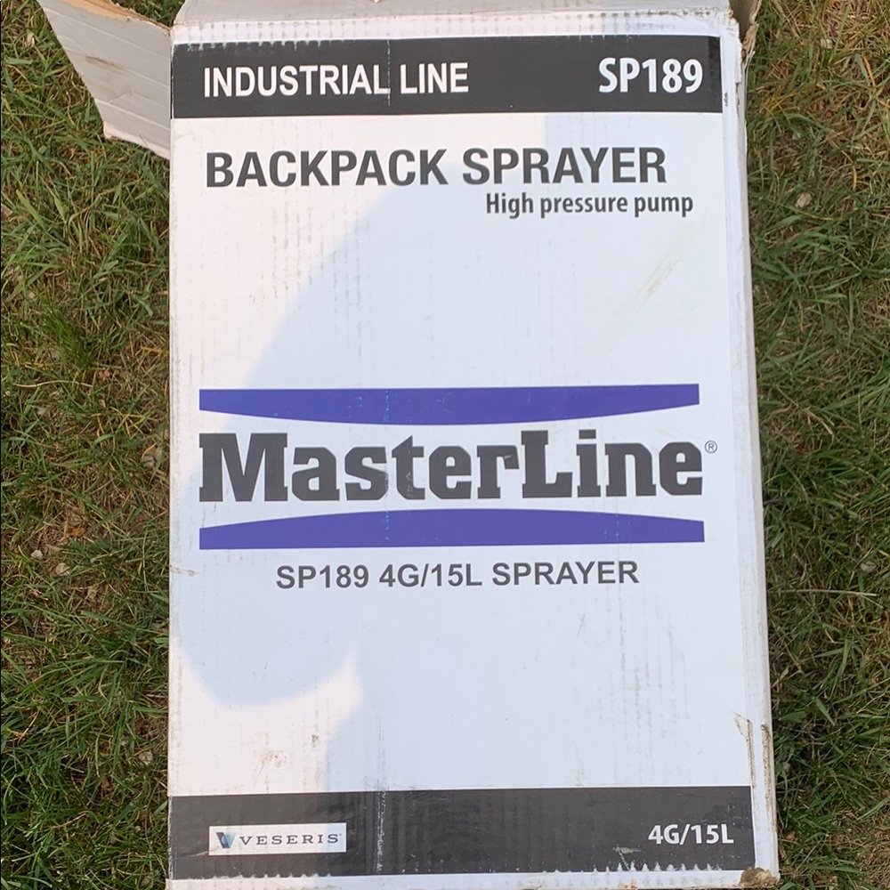 Industrial Backpack Sprayer - White